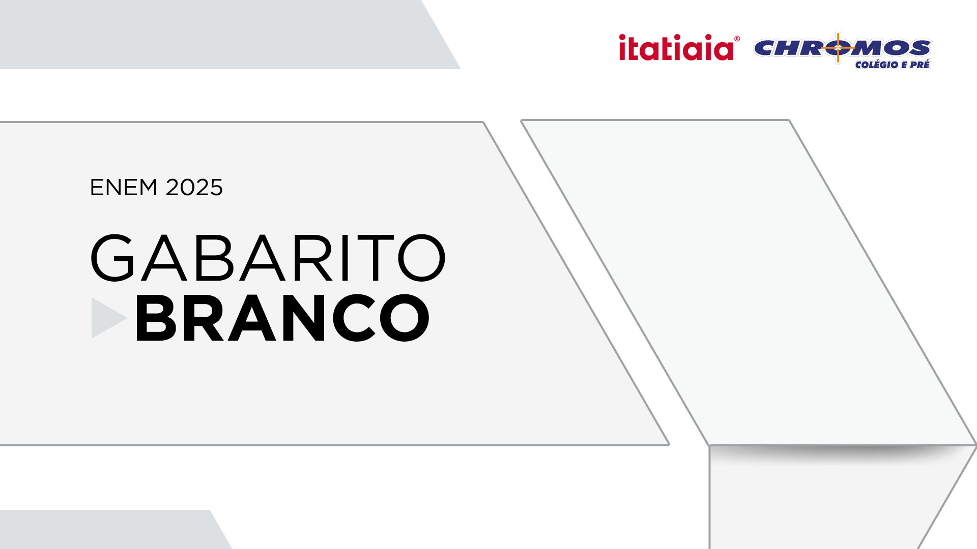 Gabarito prova branca