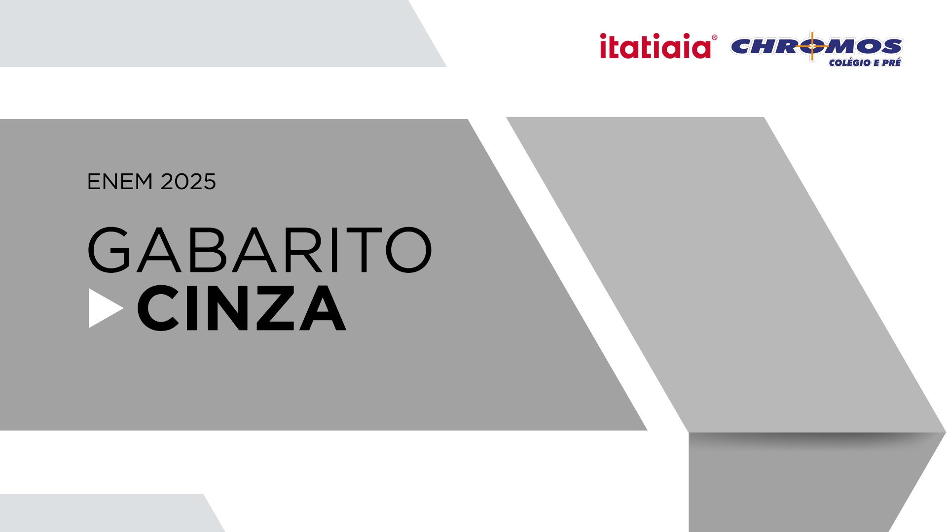 Gabarito prova cinza