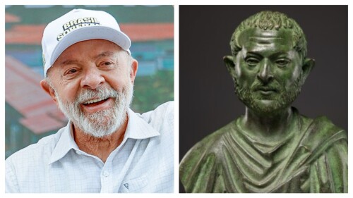 ‘Gêmeo de Lula’: escultura romana viraliza por semelhança com presidente; veja