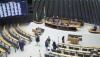 O plenário da Câmara dos Deputados