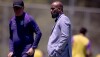 Dorival Júnior e Fabinho Soldado no CT Joaquim Grava