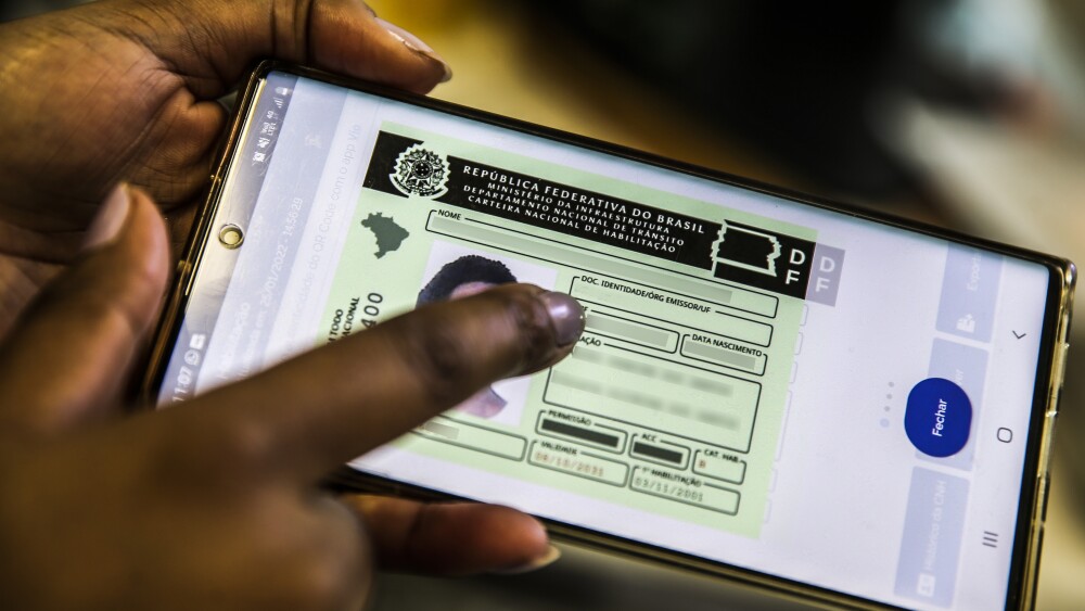 CNH Digital,Carteira de Trânsito para Celular, Carteira Nacional de Habilitação