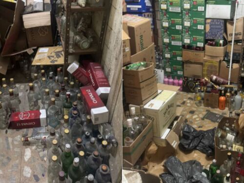 Depósito insalubre escondia 15 mil garrafas usadas em bebidas adulteradas em BH