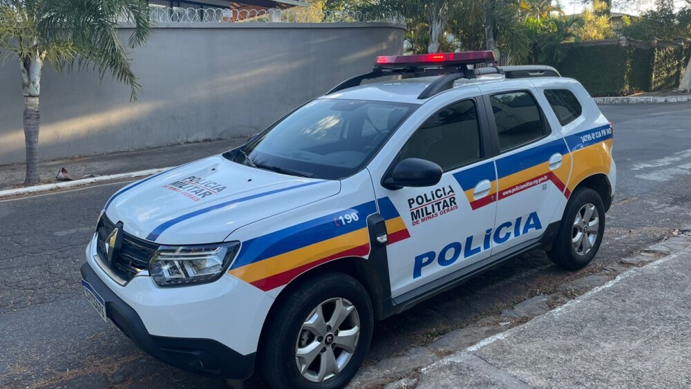 Foto mostra viatura da Polícia Militar de Minas Gerais
