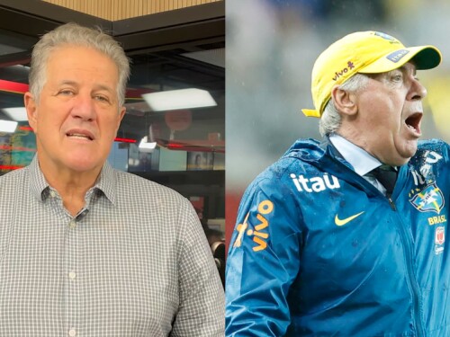 João Leite e Carlo Ancelotti