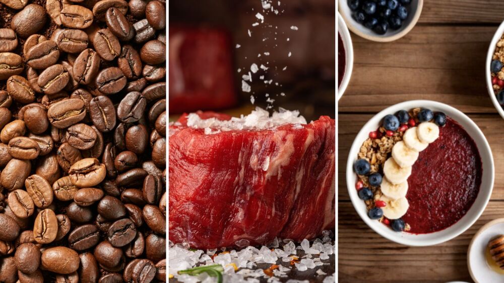 Café, carne e açaí: veja produtos brasileiros que tiveram tarifa de 40% retirada