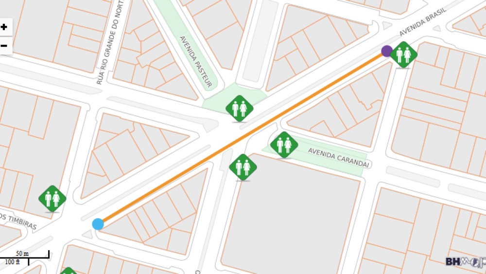 Trajeto do bloco Bartucada no Carnaval de BH em 2026