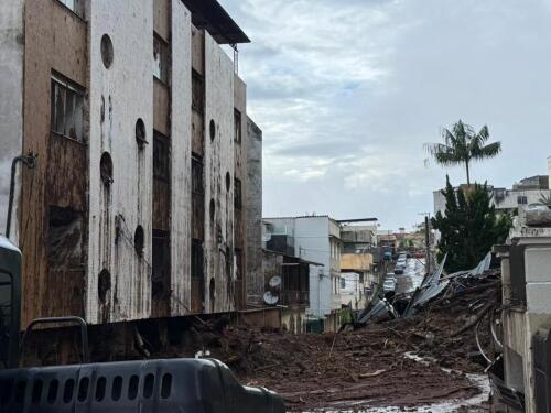 Juiz de Fora: chuva provoca novos 21 desmoronamentos e 14 inundações na madrugada