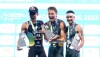 Miguel Hidalgo, Matthew Hauser e Vasco Vilaça no pódio do Circuito Mundial de triatlo 2025
