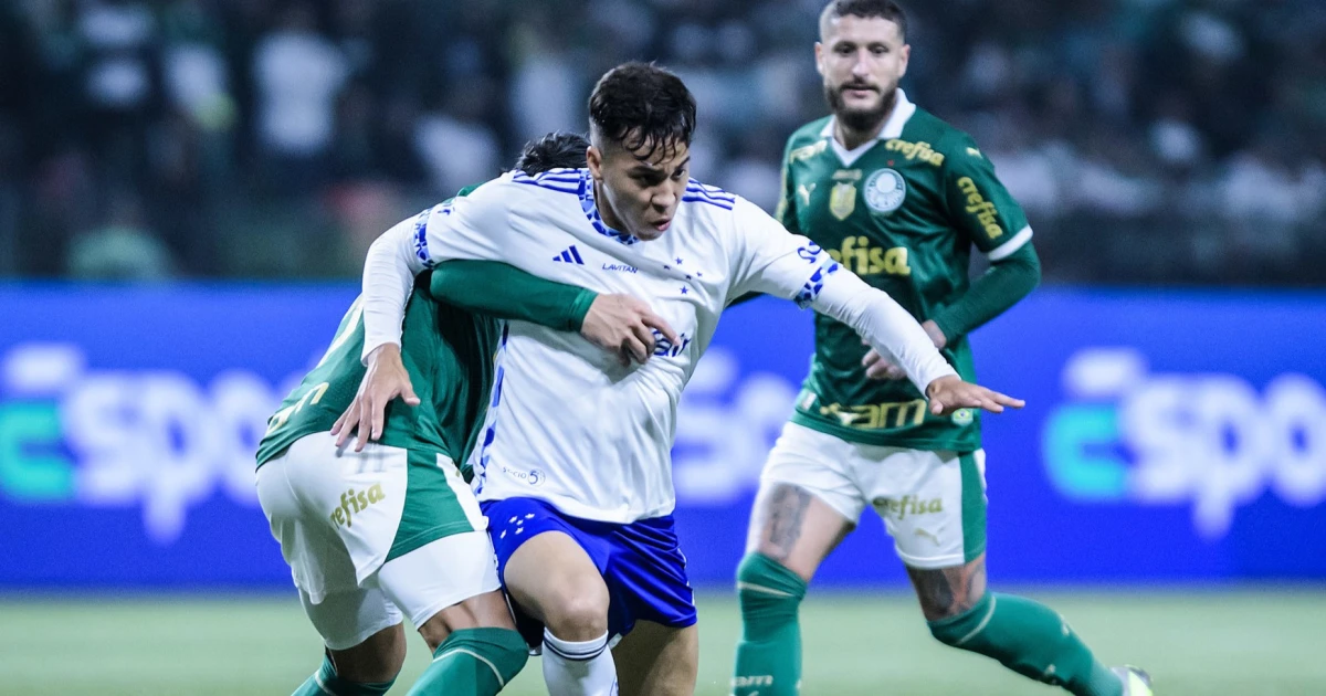 Palmeiras faz postagem provocativa ao Cruzeiro e causa alvoroço nas redes sociais