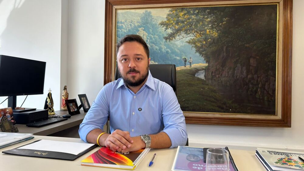 Prefeito de Nova Lima, João Marcelo Dieguez Pereira (Cidadania)