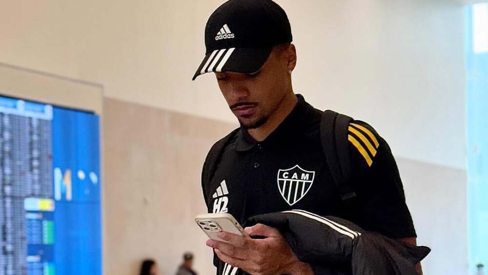 Jogadores do Atlético viajaram de volta a Belo Horizonte após período nos EUA