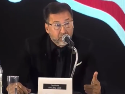 Augusto Melo, novo presidente do Corinthians