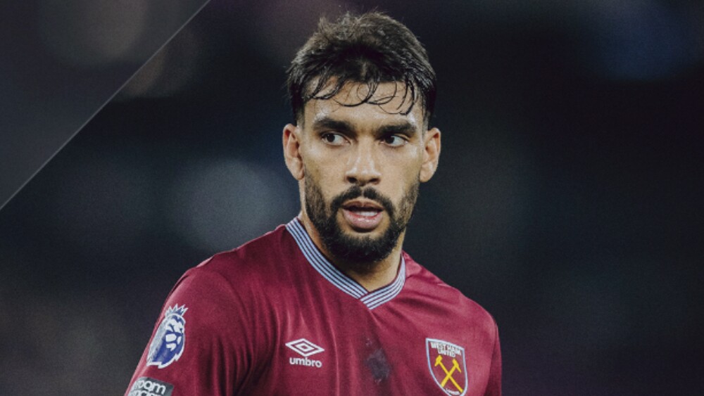 Lucas Paquetá em jogo do West Ham
