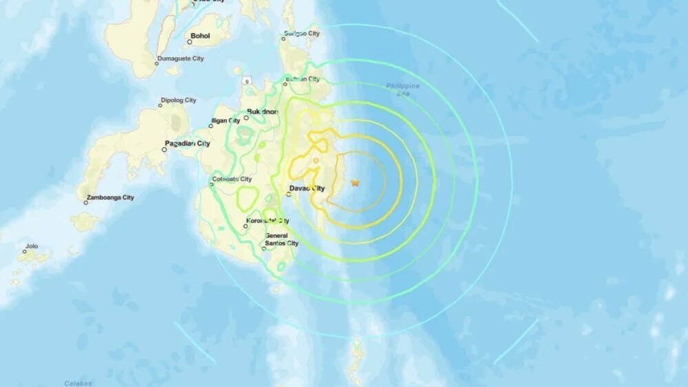 Filipinas emite alerta de tsunami após terremoto de magnitude 7,4