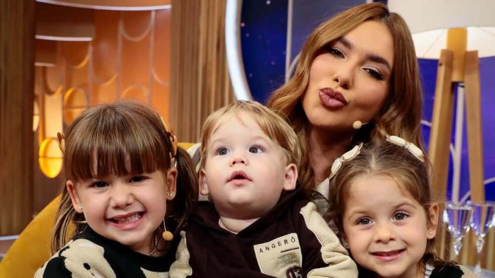 Maria Flor, filha de Virginia e Zé Felipe, manda recado para a irmã que foi internada