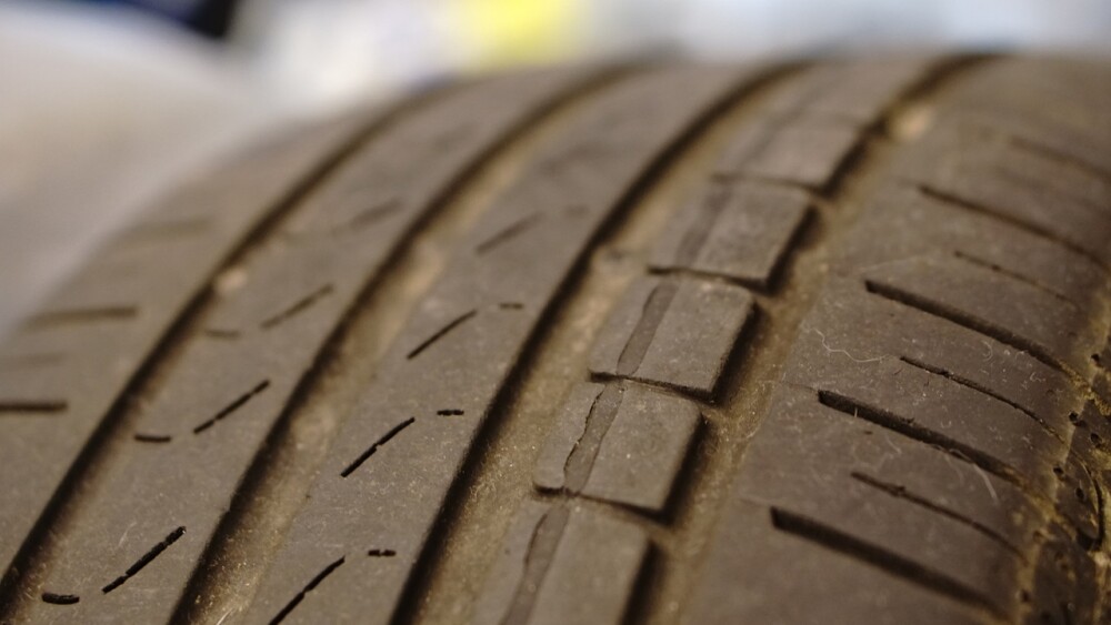 Foto mostra pneu