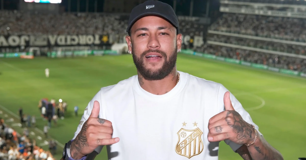 Neymar, no Santos, encabeça lista de estrelas da Série A 2025; veja