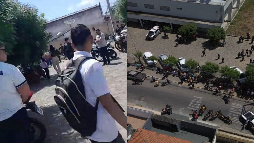 Tiroteio em escola de Sobral: governo mobiliza forças para capturar suspeitos - Rádio Itatiaia