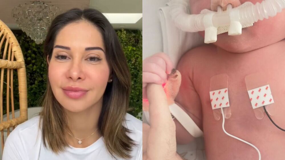 Filha de Maíra Cardi está internada na UTI
