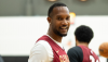 Evan Mobley em treino dos Cavs