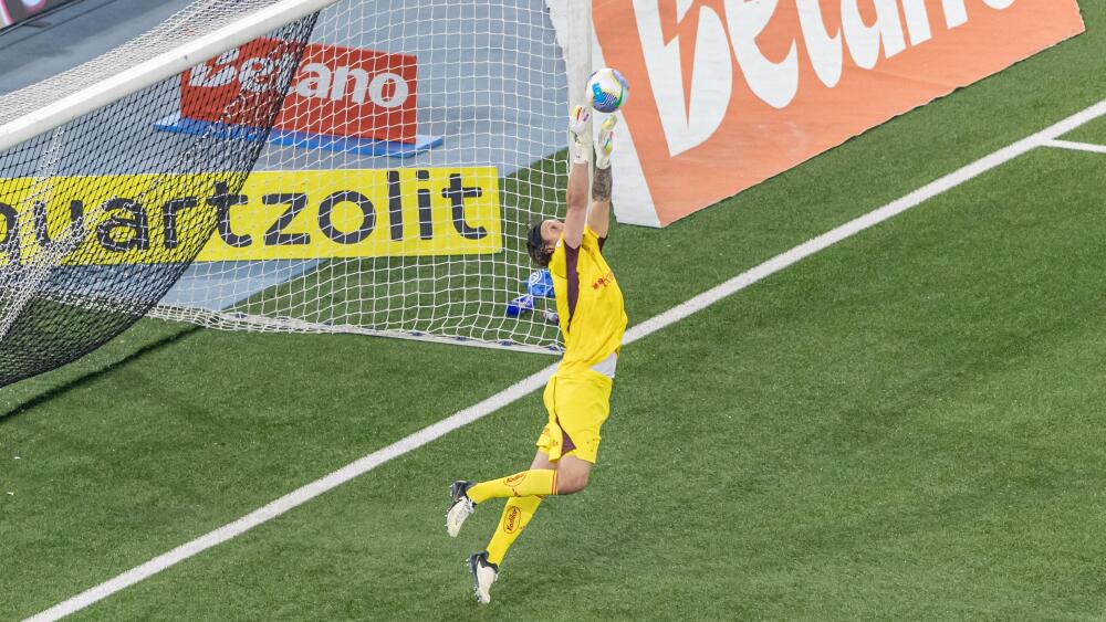 Cássio, goleiro do Cruzeiro, faz excelente partida contra o Botafogo