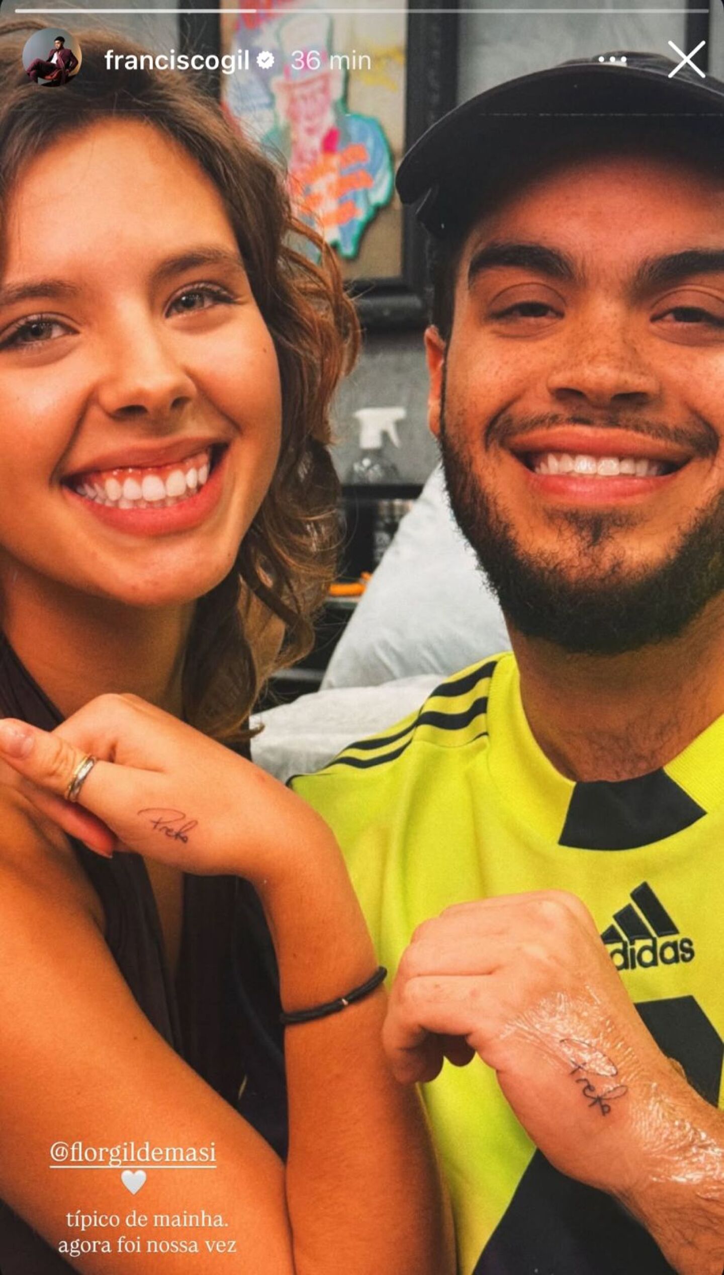 Homenagem Eterna: Francisco Gil Tatuou Frase Emocionante em Memória da Mãe, Preta Gil