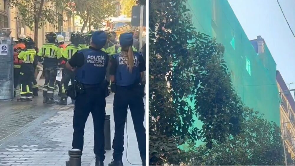 Prédio em obras desaba e deixa ao menos três feridos em Madri, na Espanha - Rádio Itatiaia