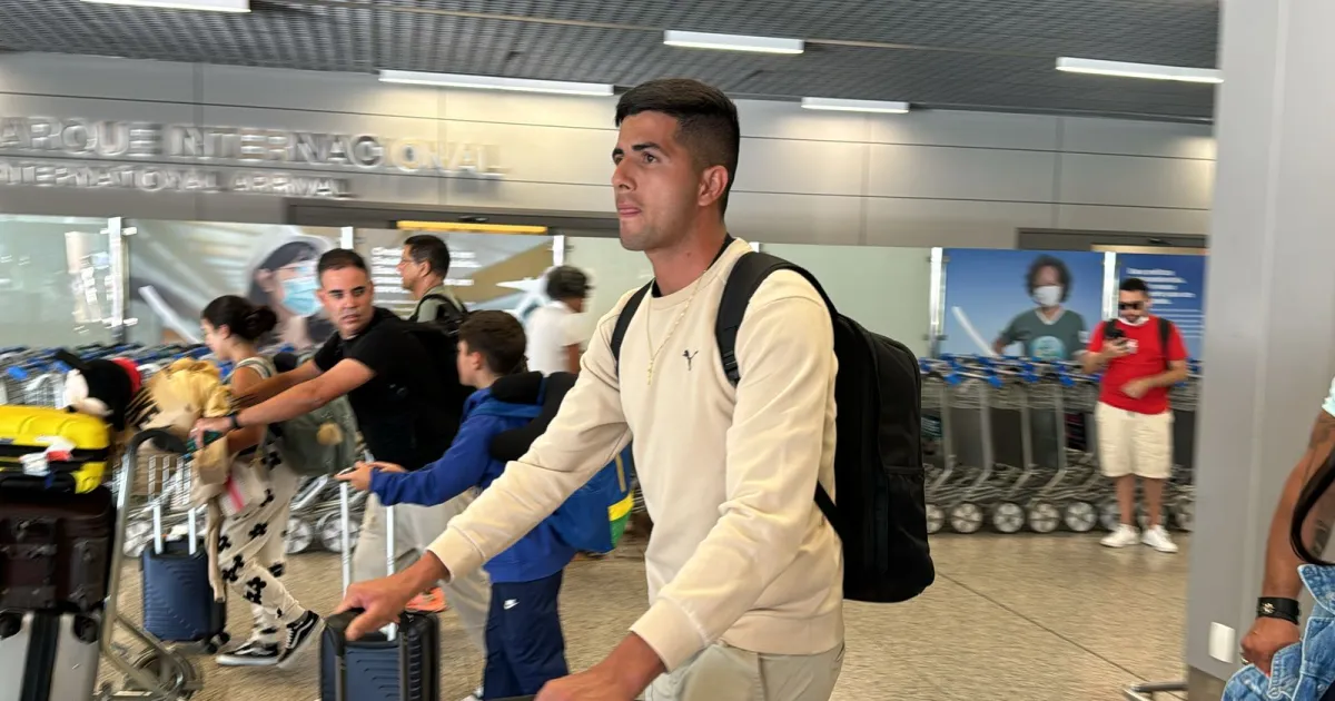 Reforço do Cruzeiro, zagueiro Mateo Gamarra desembarca em Belo Horizonte