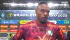Carlos Miguel, goleiro do Palmeiras, após partida contra o Cruzeiro