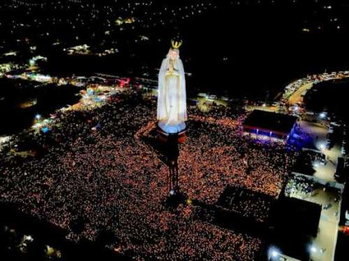 Vídeo: maior estátua de Nossa Senhora de Fátima do mundo é inaugurada no Ceará