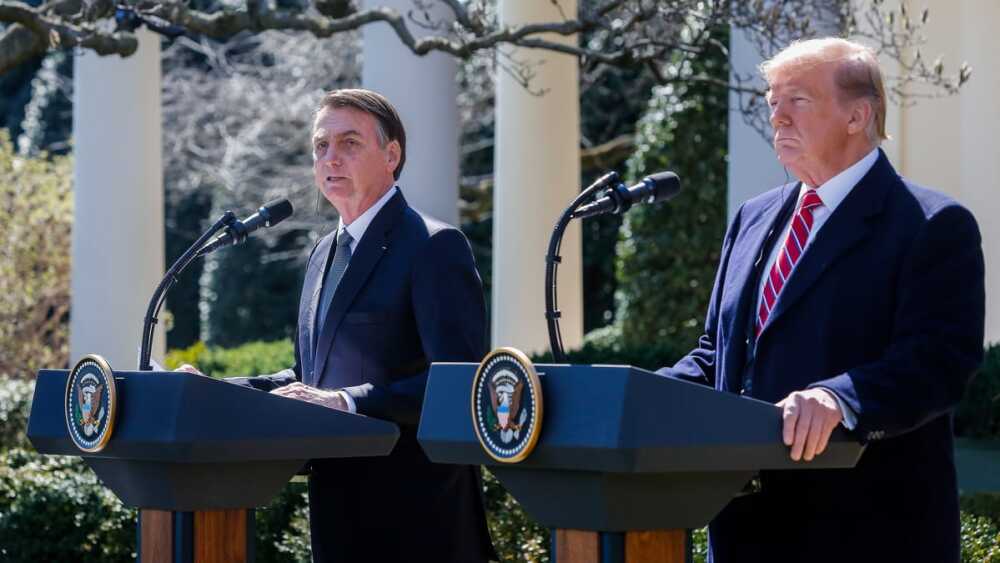 Bolsonaro e Trump