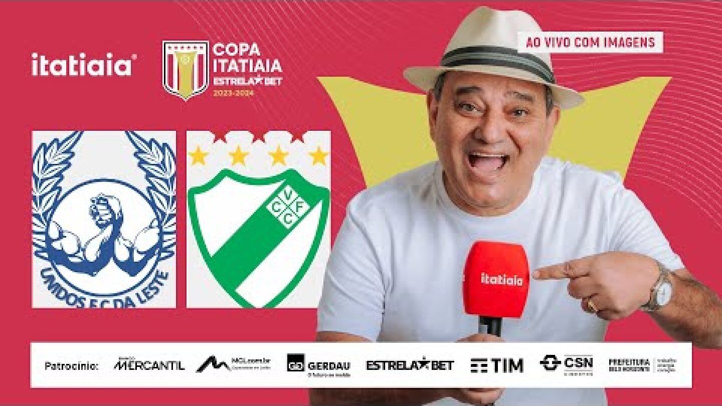 Unidos da Leste x Campo Verde assista, ao vivo e com imagens, à transmissão da Itatiaia Rádio