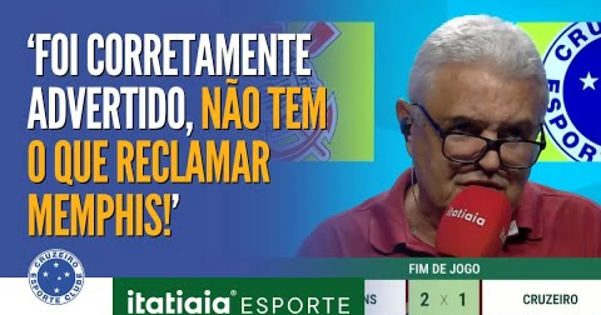 Márcio Rezende de Freitas analisa arbitragem em Corinthians x Cruzeiro
