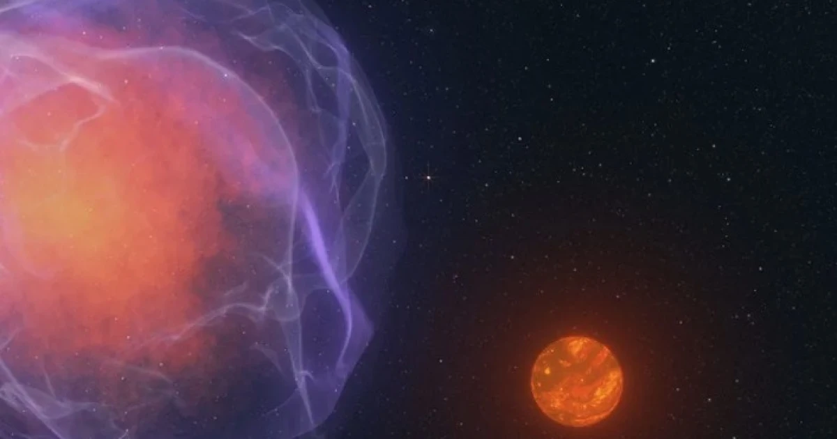 NASA scientists have identified a mass moving at more than 1.6 million kilometers per hour in the Milky Way. NASA scientists have identified a mass moving at more than 1.6 million kilometers per hour in the Milky Way.