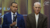 Guilherme Dias Camilo (esq) recebeu prêmio no Troféu Guará Bmg