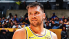 Luka Doncic em jogo dos Lakers