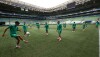 Time do Palmeiras treinou nesta quarta-feira (29), no Allianz Parque