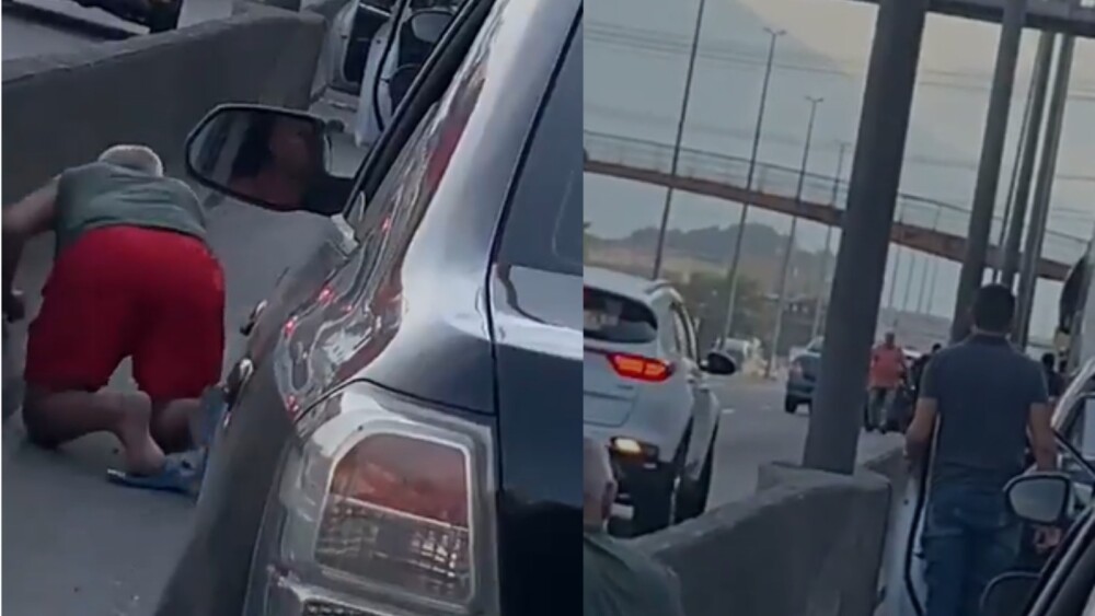 Vídeo: tiroteio entre policiais e criminosos na Avenida Brasil, no RJ, causa pânico em motoristas - Rádio Itatiaia