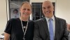 O ministro Alexandre de Moraes e Eduardo Tagliaferro, ex-TSE