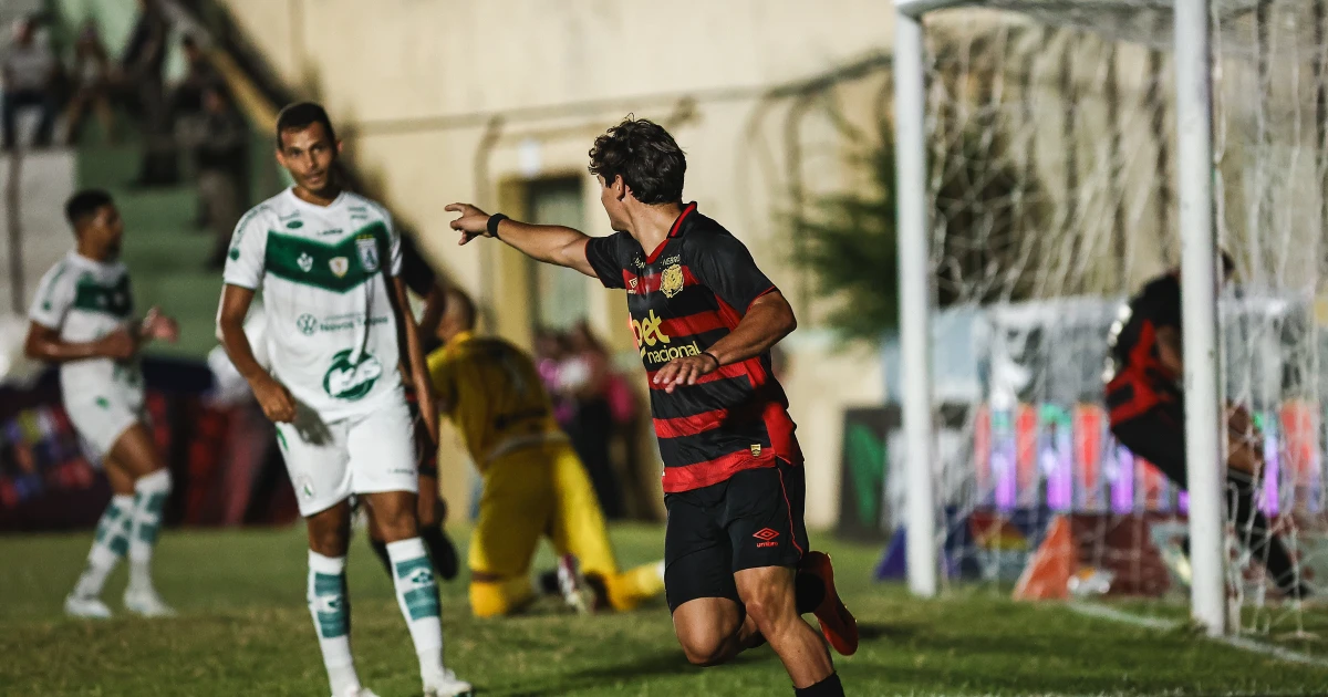Sport vence o Sousa-PB na Copa do Nordeste com dedo de Pepa e gol de estreante