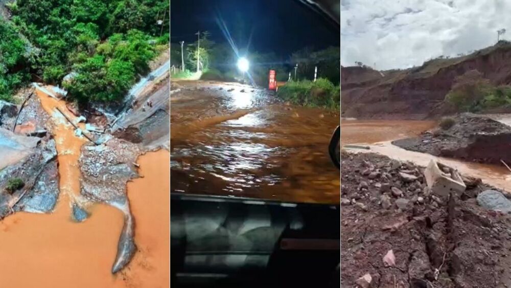 Prefeituras e Vale se reúnem após rompimento de estrutura entre Congonhas e Ouro Preto