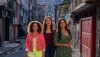 Joélly (Alana Cabral), Gerluce (Sophie Charlotte) e Lígia (Dira Paes) em "Três Graças"