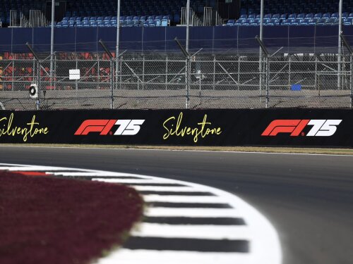 Circuito de Silverstone preparado para a etapa de 2025