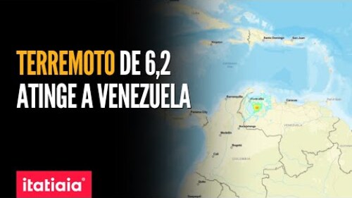 Vídeo mostra reações da população durante sequência de fortes terremotos na Venezuela