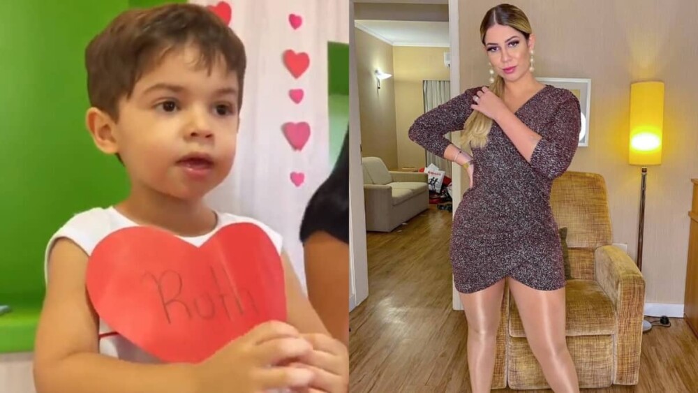 Leo, o filho de Marília Mendonça, homenageou a avó Dona Ruth na apresentação de Dia das Mães