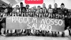 Jogadoras do Avaí/Kindermann protestam contra salários atrasados