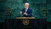 O presidente Lula (PT) participa de entrevista coletiva nos EUA antes de retornar ao Brasil.
