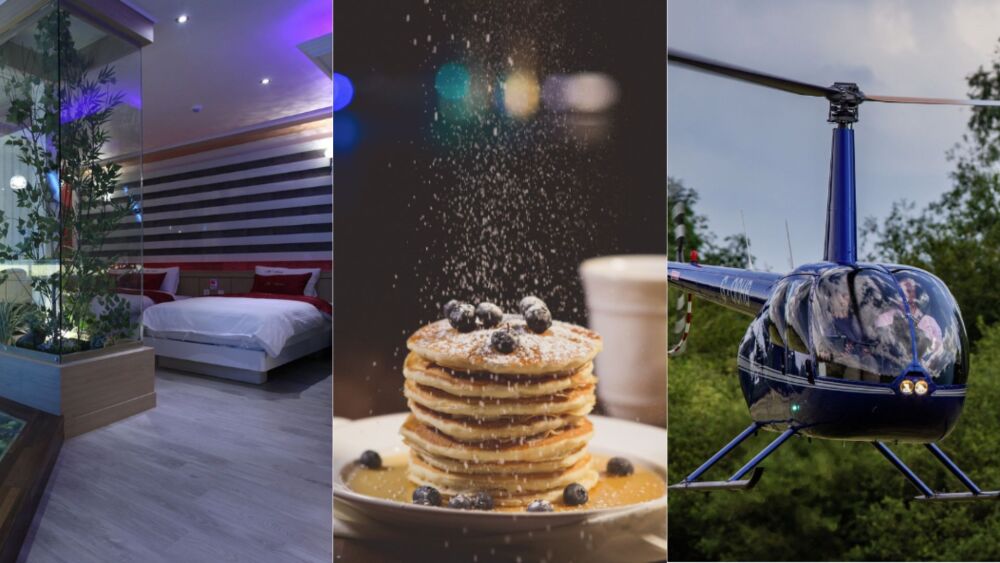 Estabelecimentos oferecem desde café da manhã romântico até passeios de helicóptero, com expectativa de aumento no faturamento em relação ao ano anterior