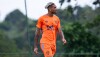 Atacante Derik durante treino do Sport